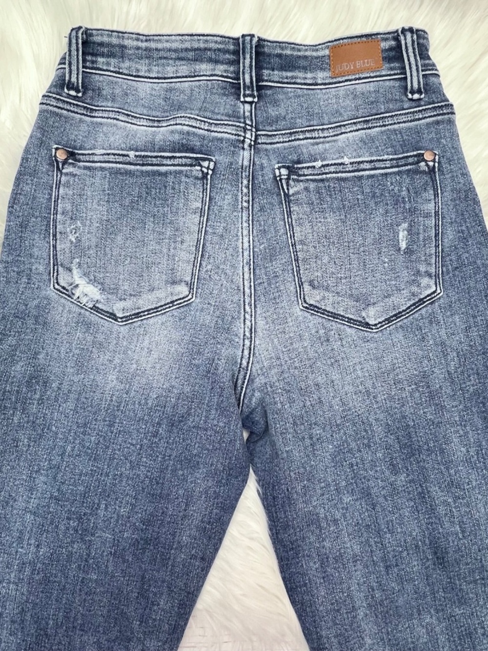 👖|•JUDY BLUE•| Boyfriend Fit High Rise Waist Size 1/25👖 - Picture 5 of 9